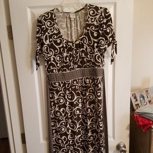 Brown A-line Merona Dress from Target